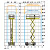 Scissor Lift 12m Diesel
